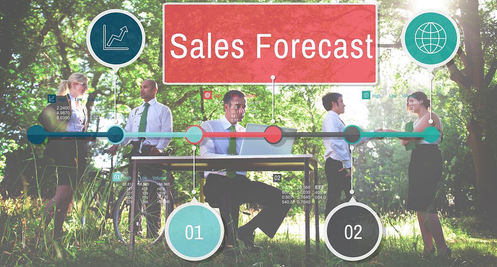 Sales Forecast Planning Strategy Business Concept