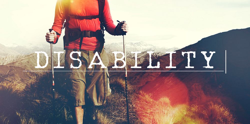 Disability Handicap Crippled Incapacitated Paralyzed Concept