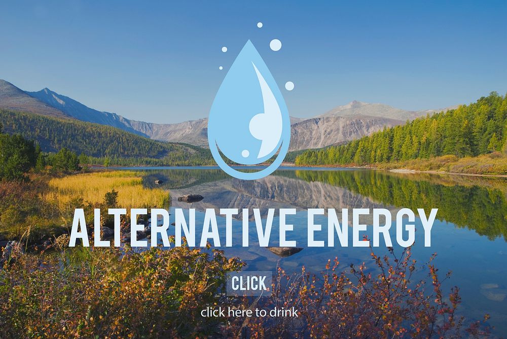 Clean Water Alternative Energy H2o Concept