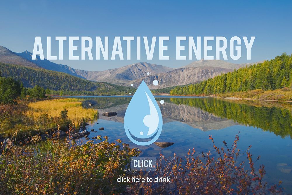Clean Water Alternative Energy H2o Concept