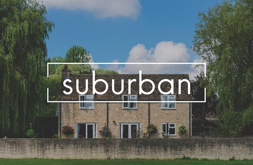 Suburban Home House Residential Neighborhood
