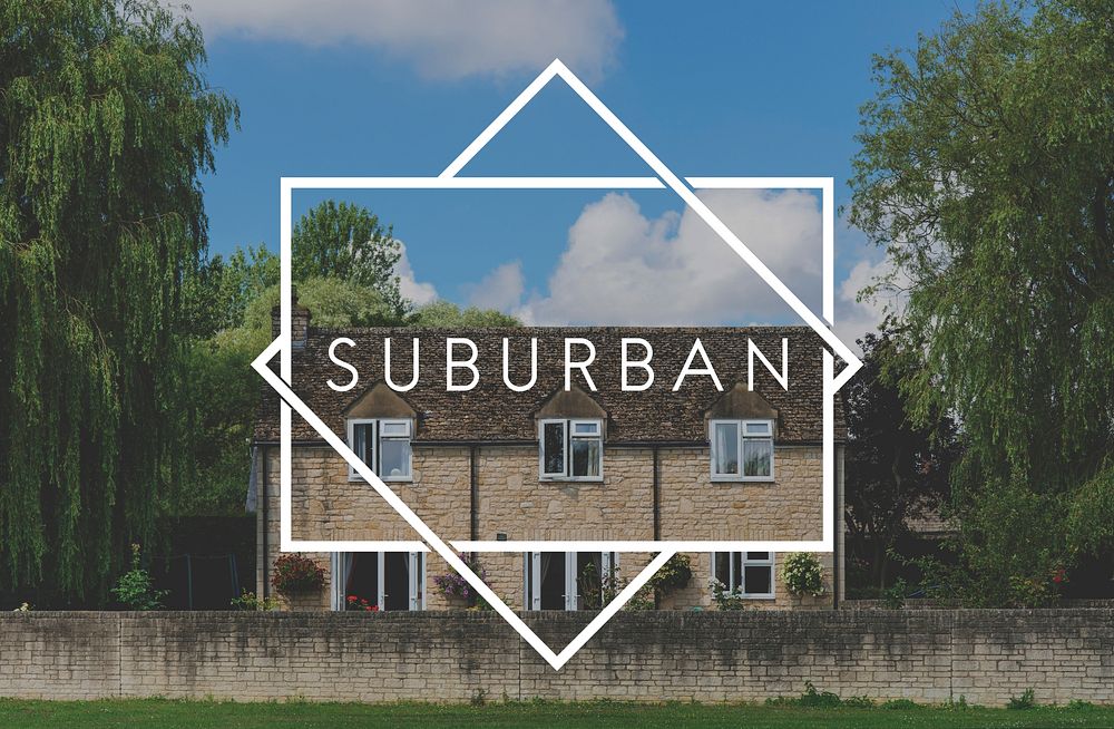 Suburban Home House Residential Neighborhood