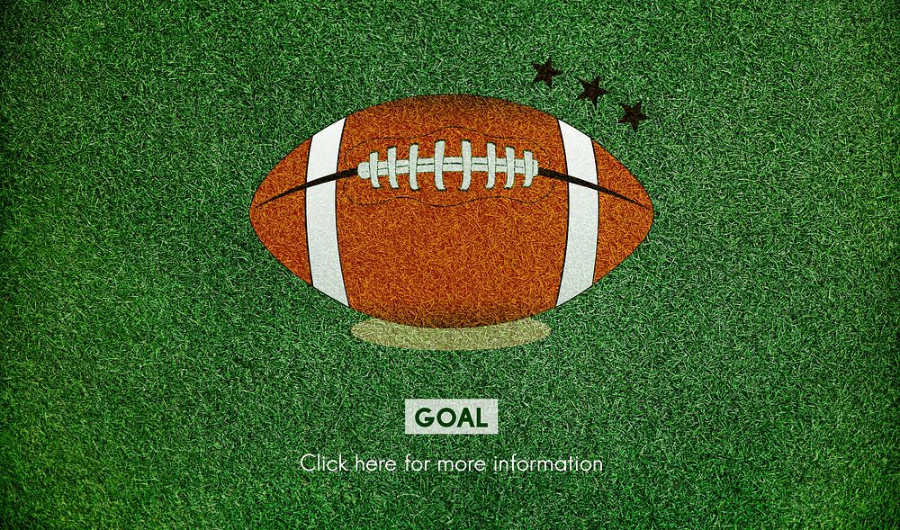 American Football Goal Sport Game Concept