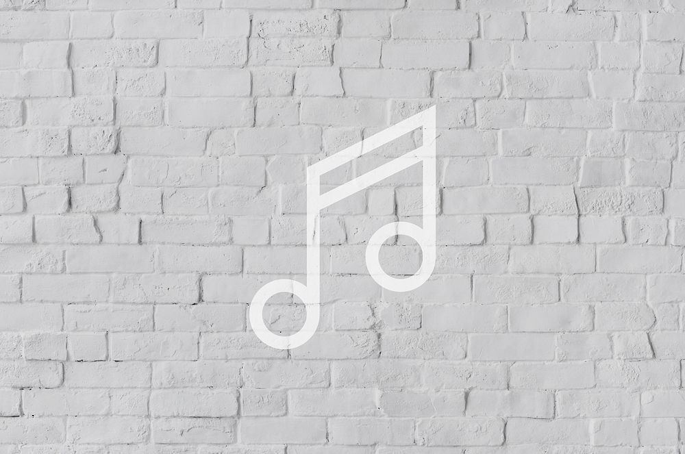 Melody Music Sound Key Artistic Icon Sign Concept
