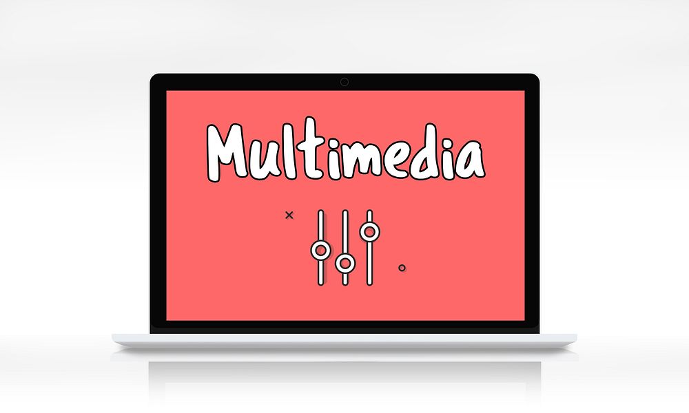 Multimedia Music Broadcast Technology Concept
