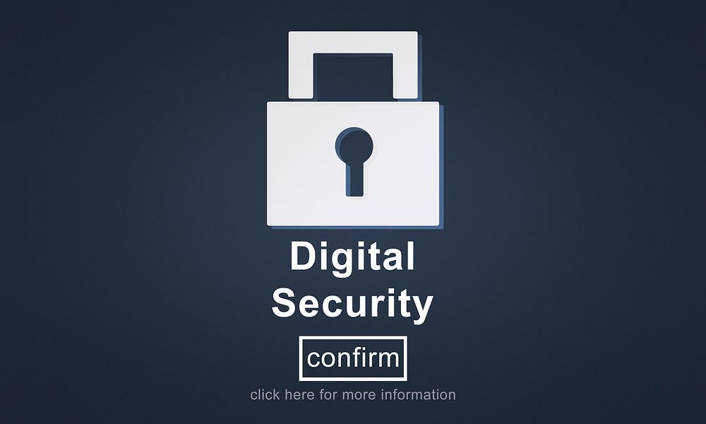 Data Privacy Encrypted Online Security Protection Concept