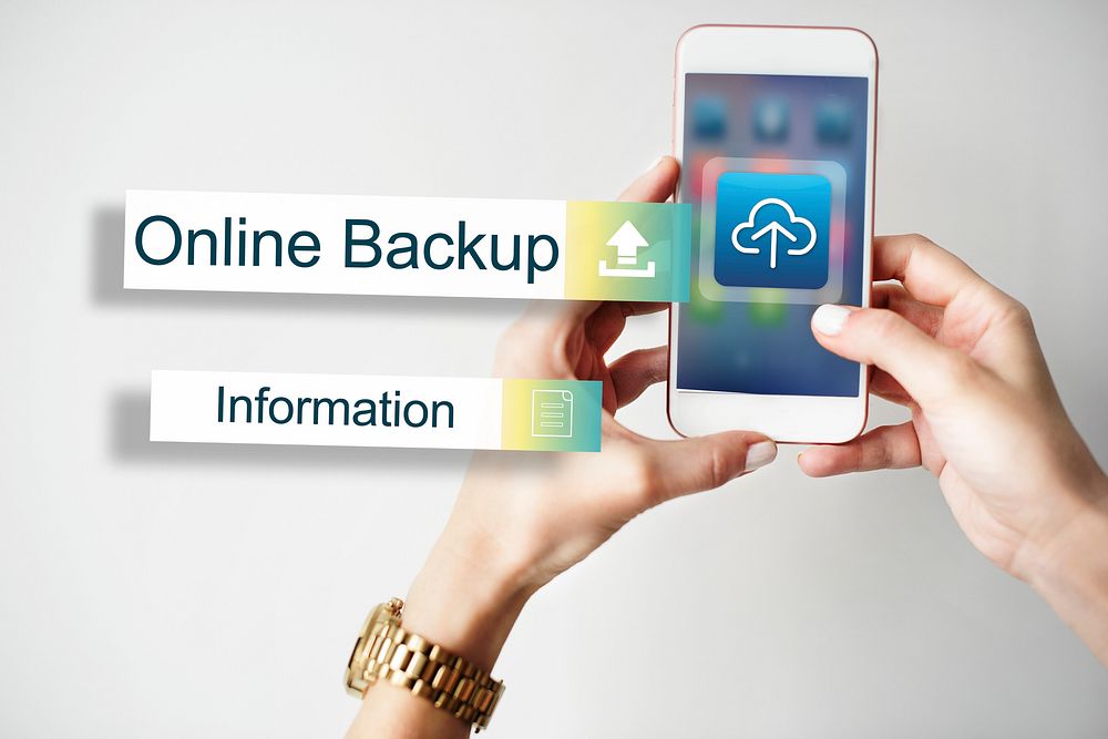 Online Backup Storage Transfer Concept