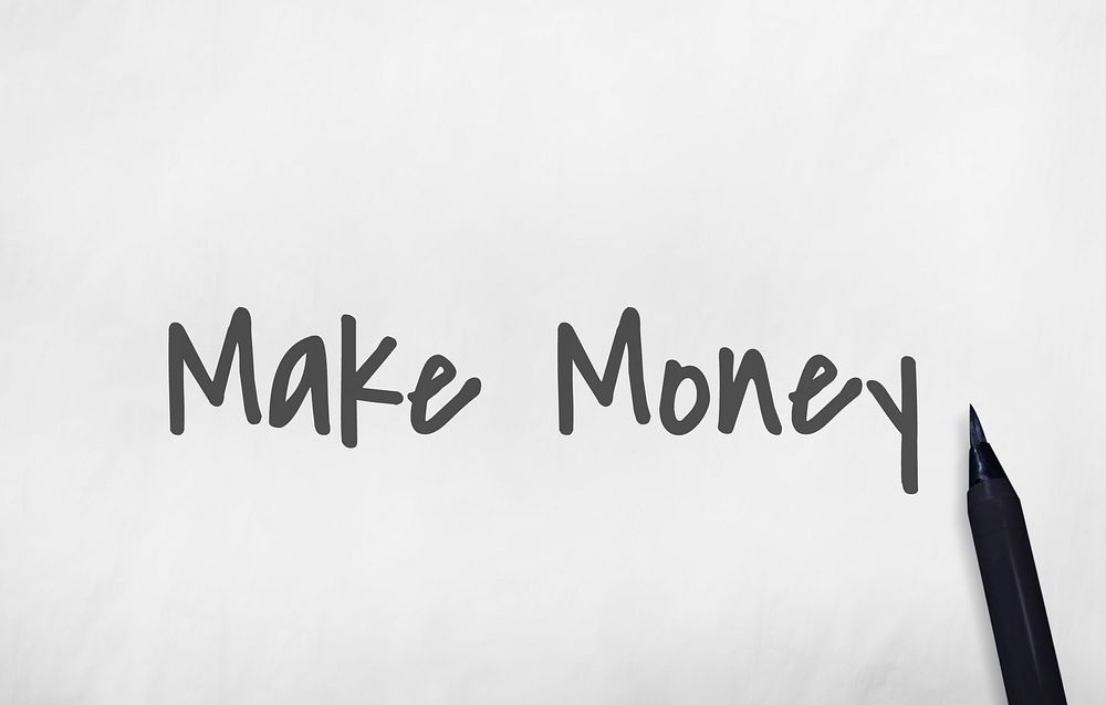 Make Money Financial Earning Concept