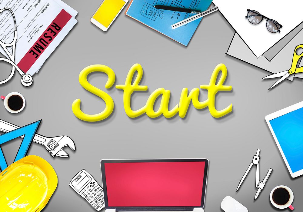 Start Launch Motivate Activation Begin Concept