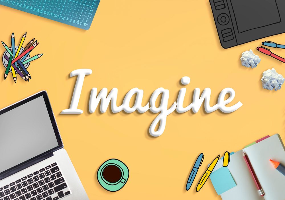 Imagine Imagination Vision Creative Dream Ideas Concept