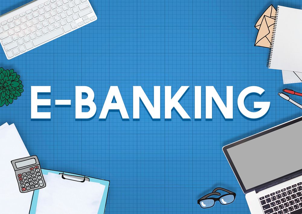 E-Banking Online Banking Commerce Network Concept