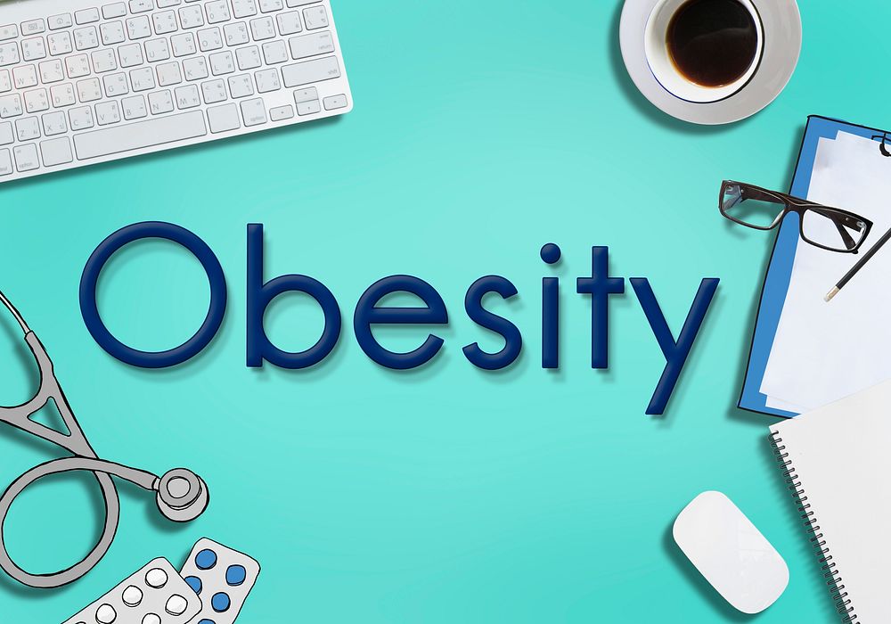 Obesity Fat Overweight Unhealthy Losing Concept