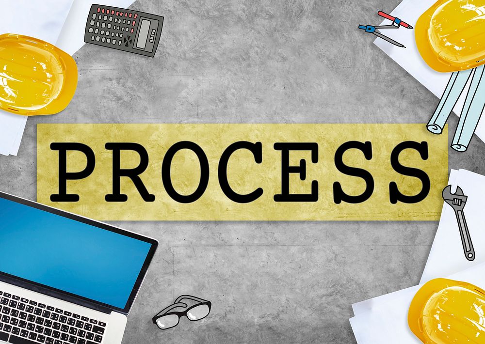 Process Strategy Tasks Business Concept