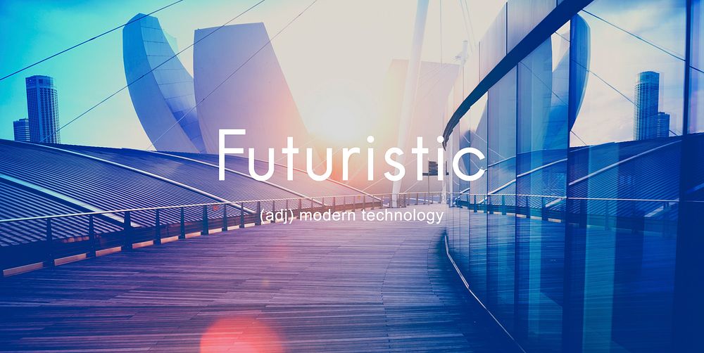 Futuristic Future Technology Creative Development Concept