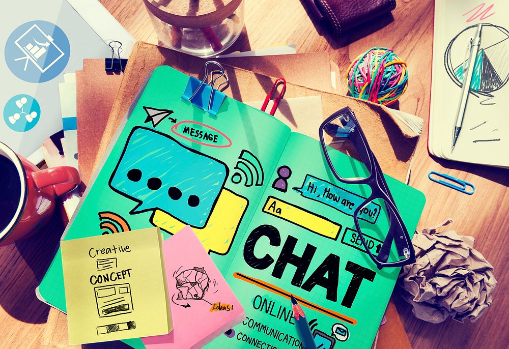 Chat Chatting Communication Social Media Internet Concept