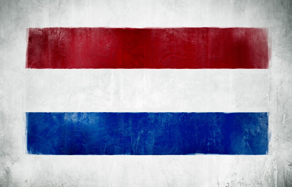 Ilustration of Flag of Netherlands