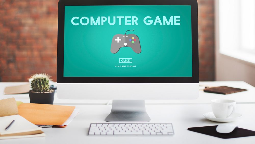 Computer Game Electronic Strategy Solution Sports Concept