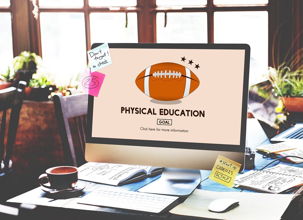 Physical Education Sport Rugby Ball Concept