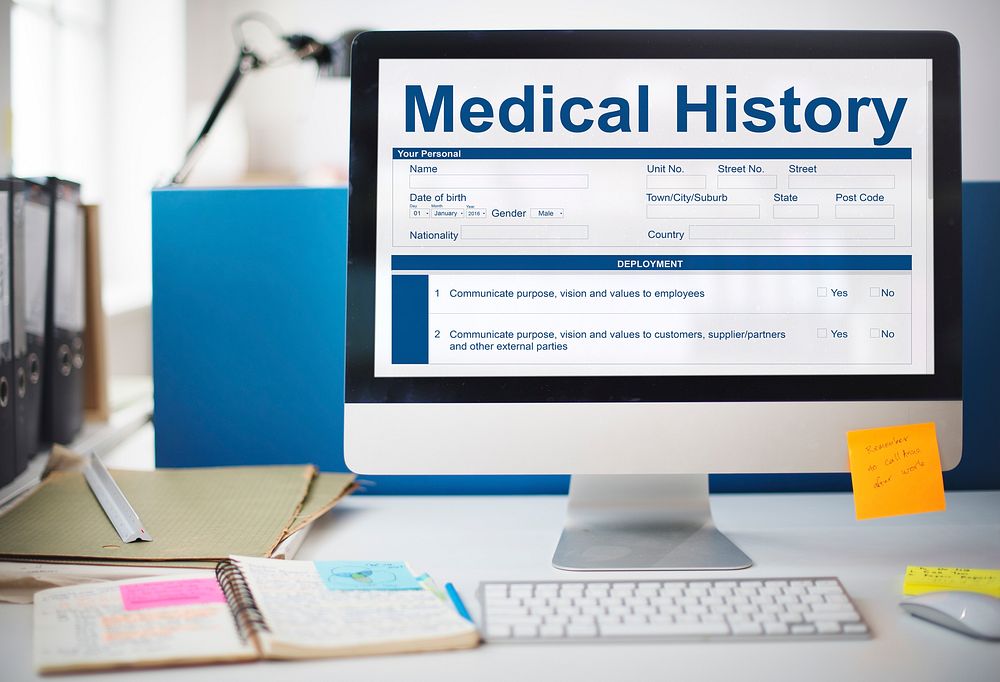 Medical Report Record Form History Patient Concept