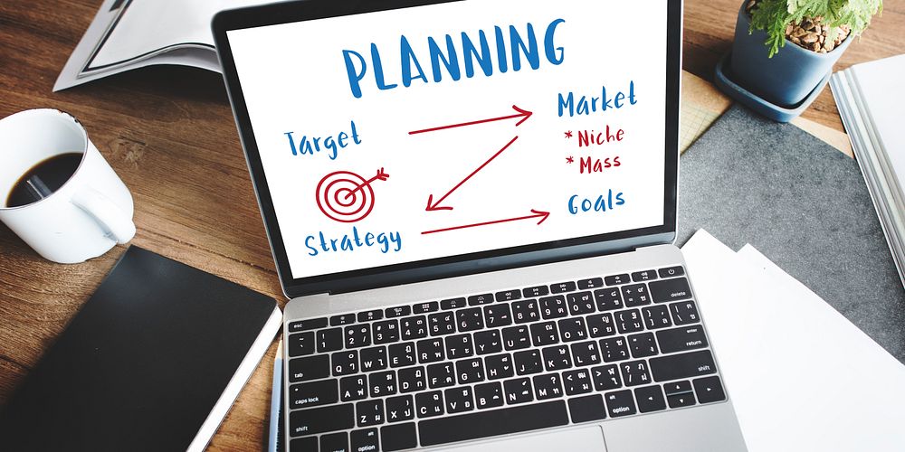 Business Plan Strategy Goals Target Marketing Concept