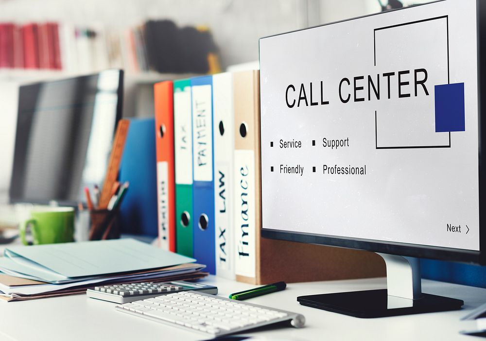 Call Center Customer Service Support Concept