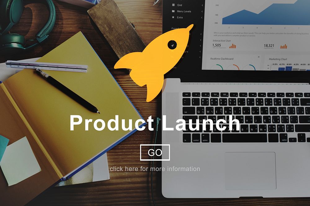 Product Launch New business Innovation Concept
