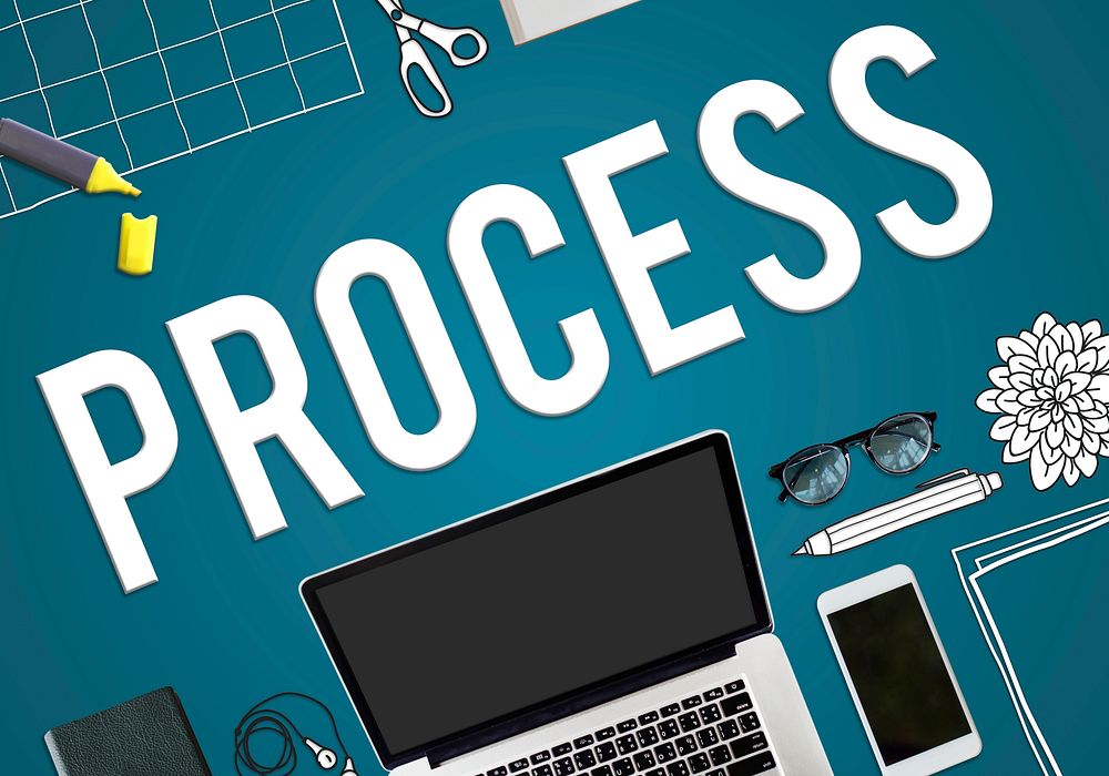 Process Strategy Tasks Business Concept