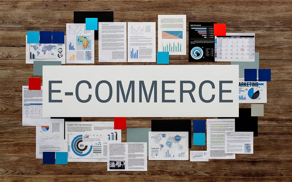 E-commerce Business Connecting Email Internet Concept