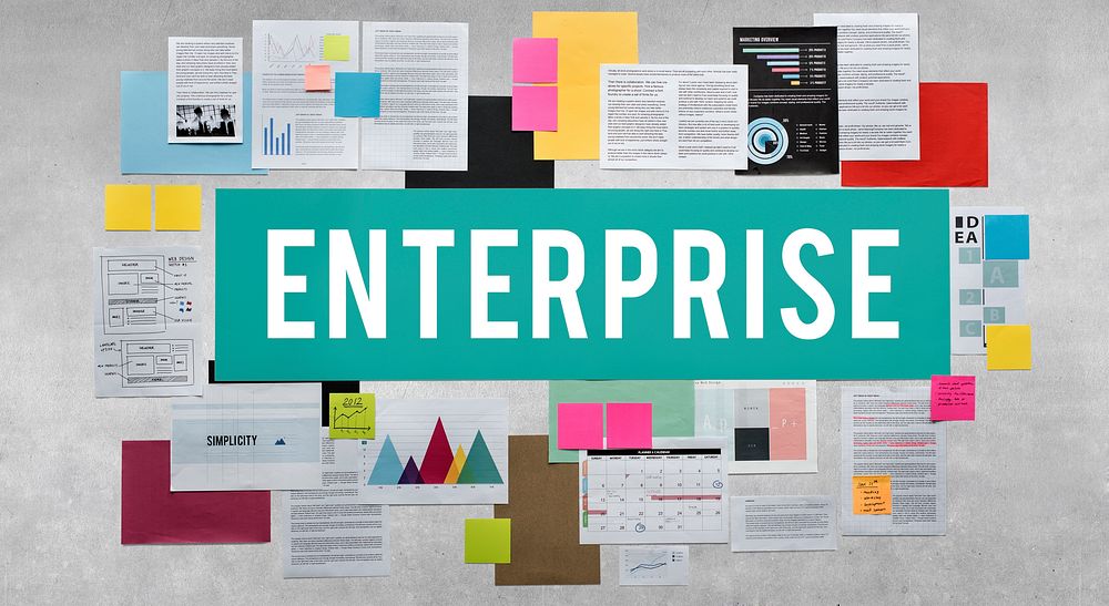Enterprise Business Campaign Company Frim Concept