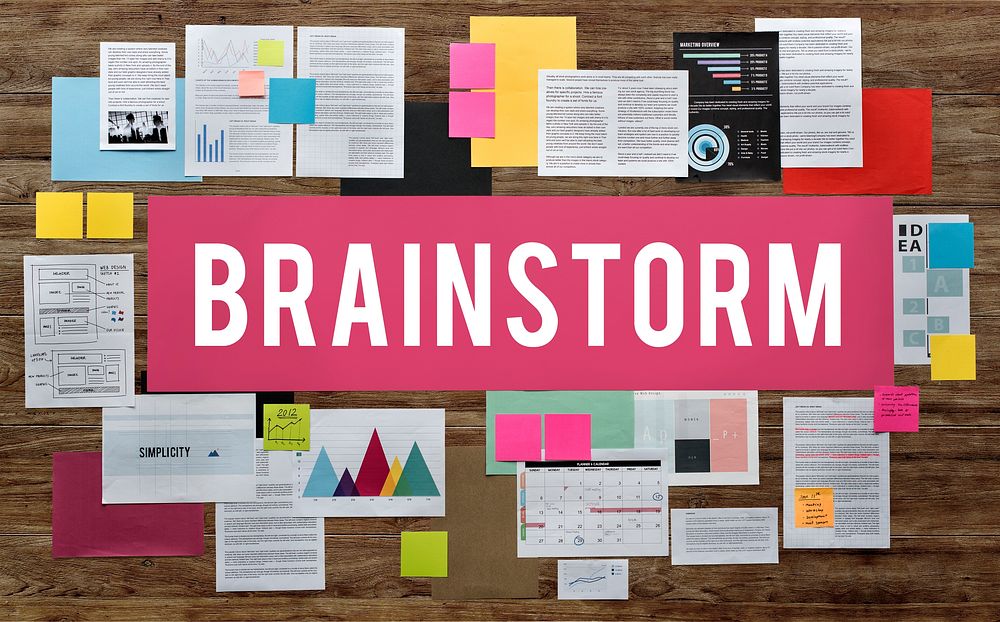 Brainstorm Analysis Ideas Meeting Planning Solution Concept
