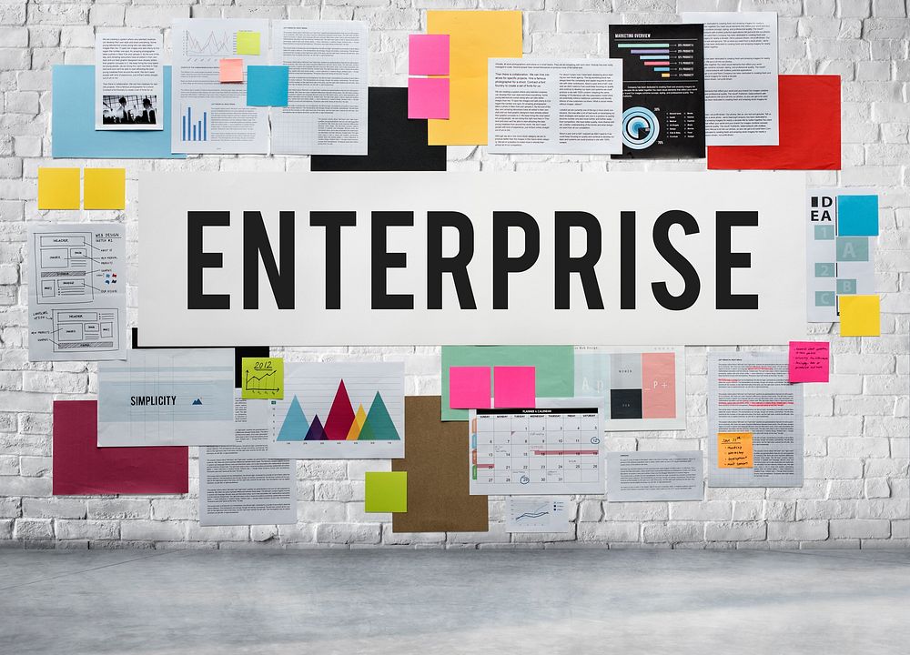 Enterprise Business Campaign Company Frim Concept