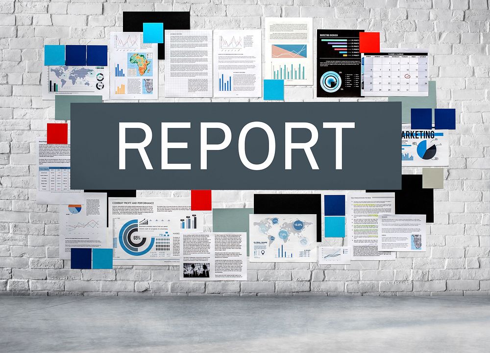 Report Research Resulting Information Concept