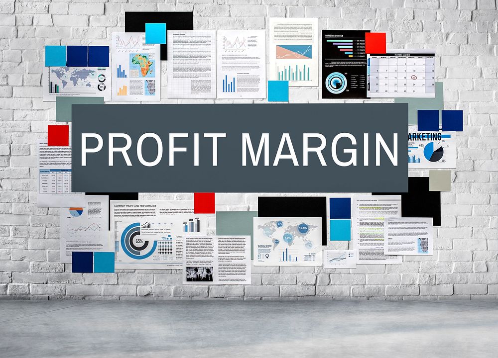 Profit Margin Revenue Calculation Concept