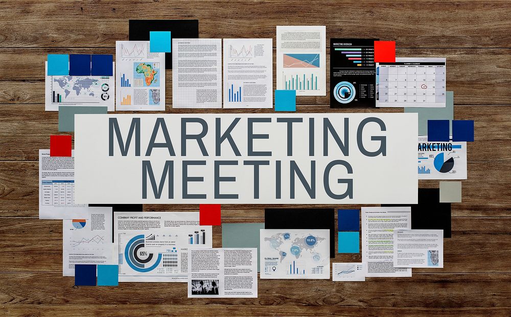 Marketing Meeting Planning Briefing Concept