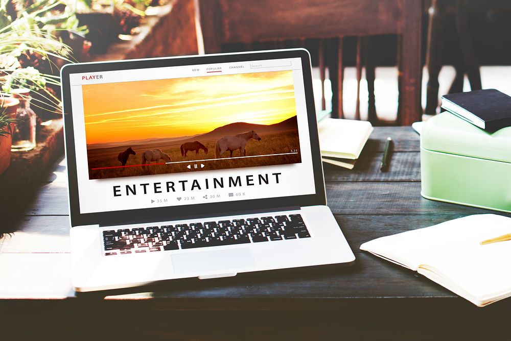 Entertainment Streaming Media Channel Multimedia Concept
