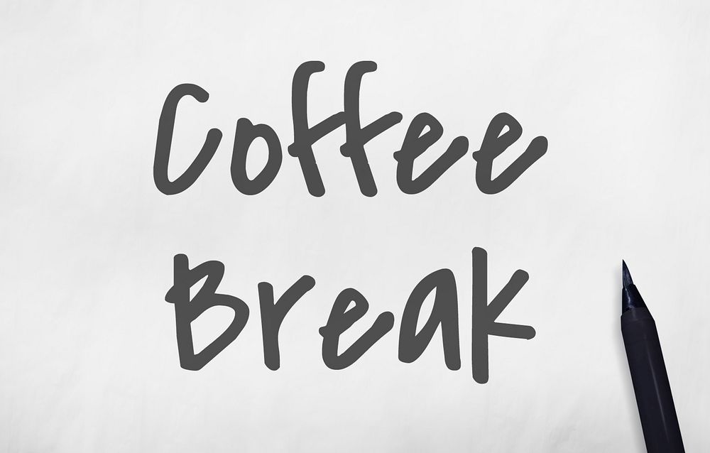 Coffee Break Leisure Resting Relaxation Cessation Concept