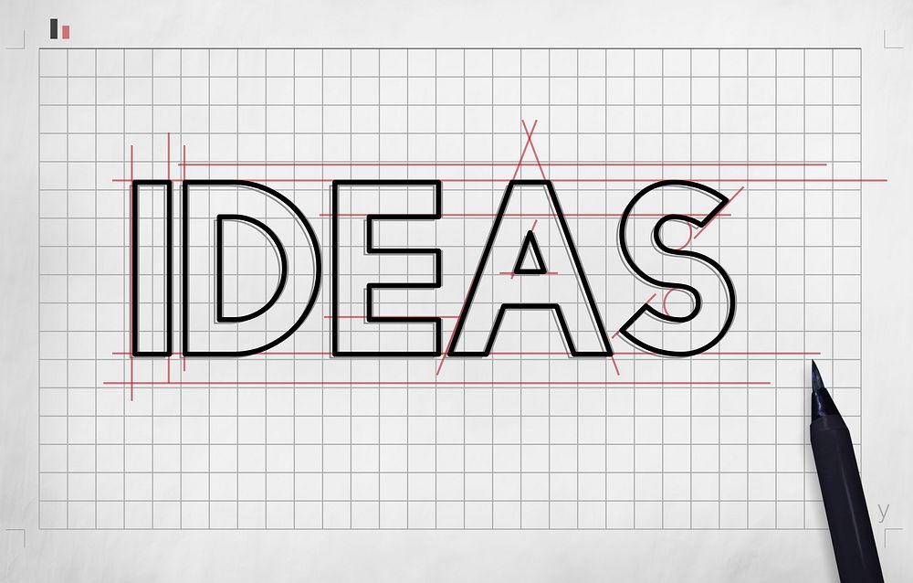 Ideas Creative Design Draft Graphic Concept