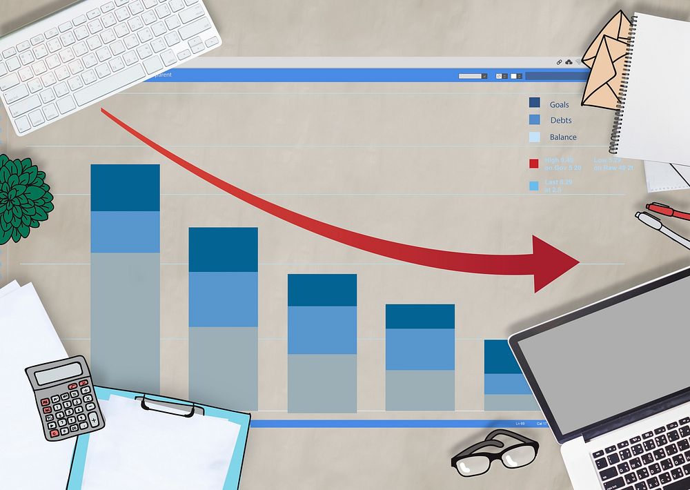 Topview Business Finance Graph Statistics Concept