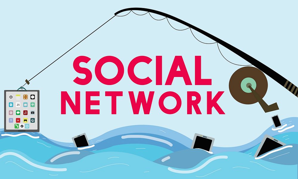 Social Network Online Internet Connection Concept