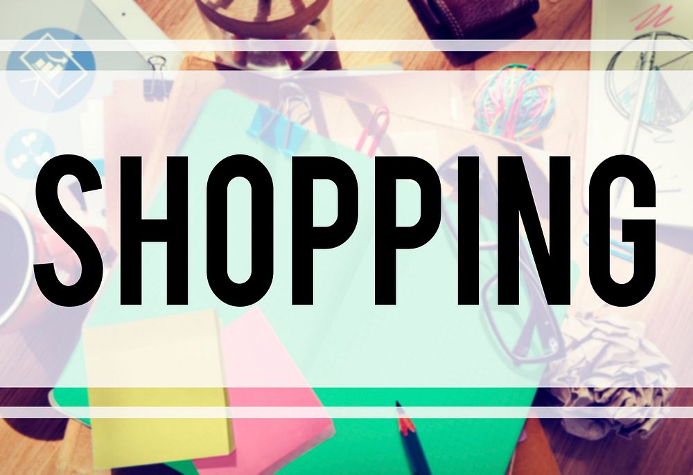 Shopping Retail Shopaholic Consumerism Market Concept