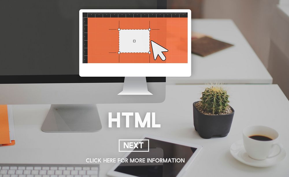 HTML Coding Computer Homepage Internet Network Concept