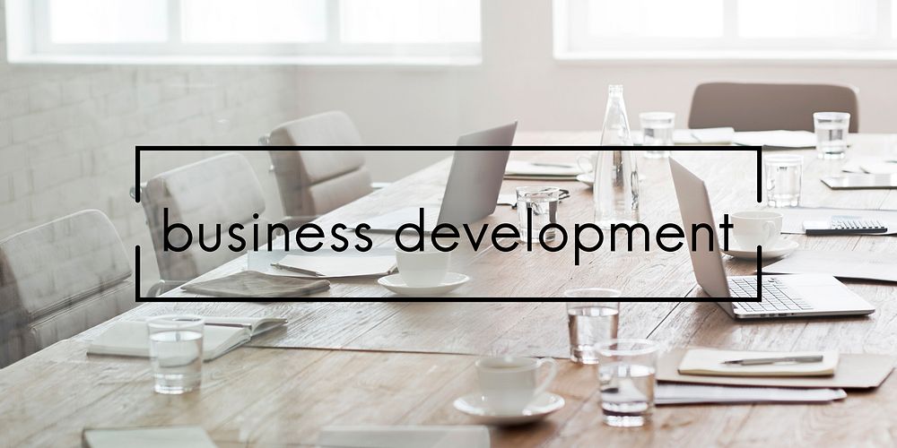 Business Development Organization Strategy Concept