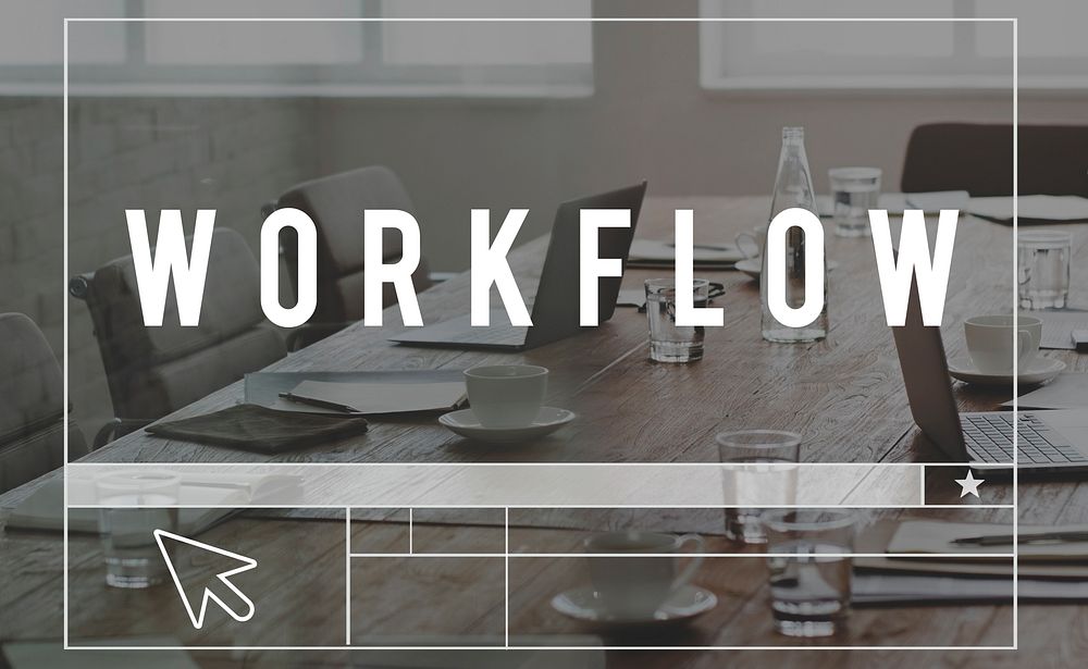 Workflow Effective Efficiency Planning Process Concept