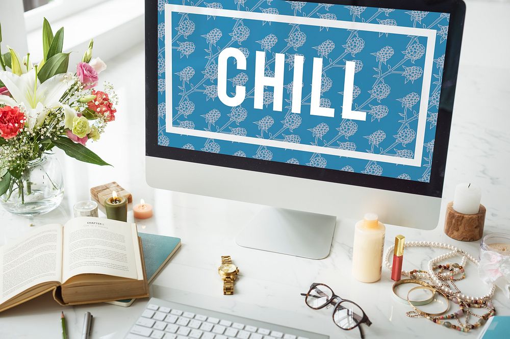 Freedom Chill Positivity Graphic Word