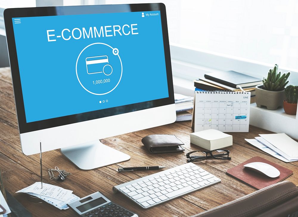 E-Commerce Online Payment Internet Banking Concept