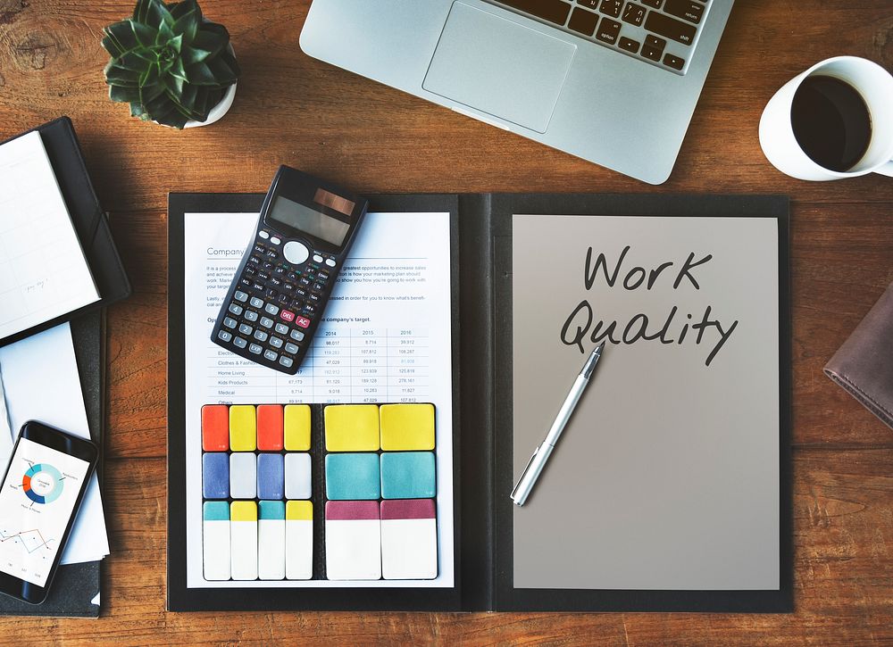 Work Quality Work Smarter Not Harder Efficient Concept