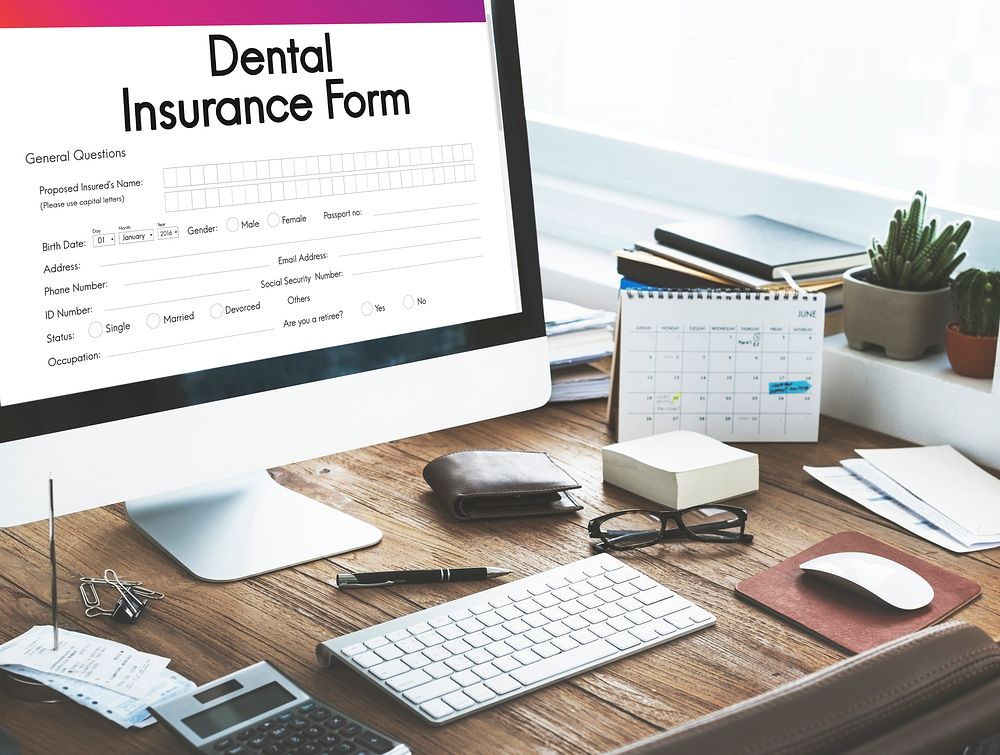Dental Insurance Health Form Concept