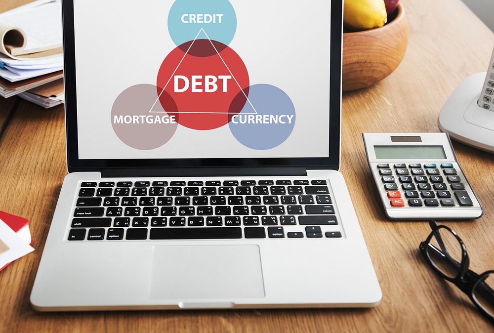 Debt Mortgage Credit Currency Financial Transaction Concept