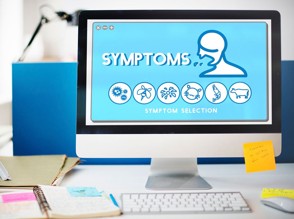 Symptoms Allergy Disorder Sickness Healthcare Concept