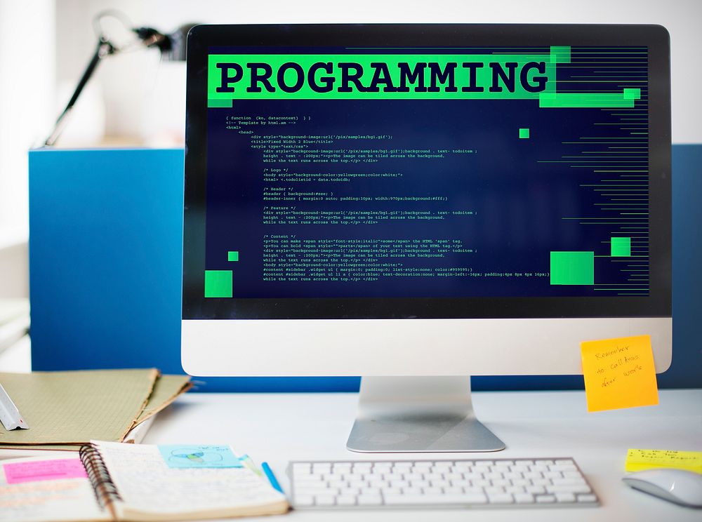Programming Scheduling Digital Application Code Concept